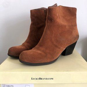 Lucky Brand Leather Booties